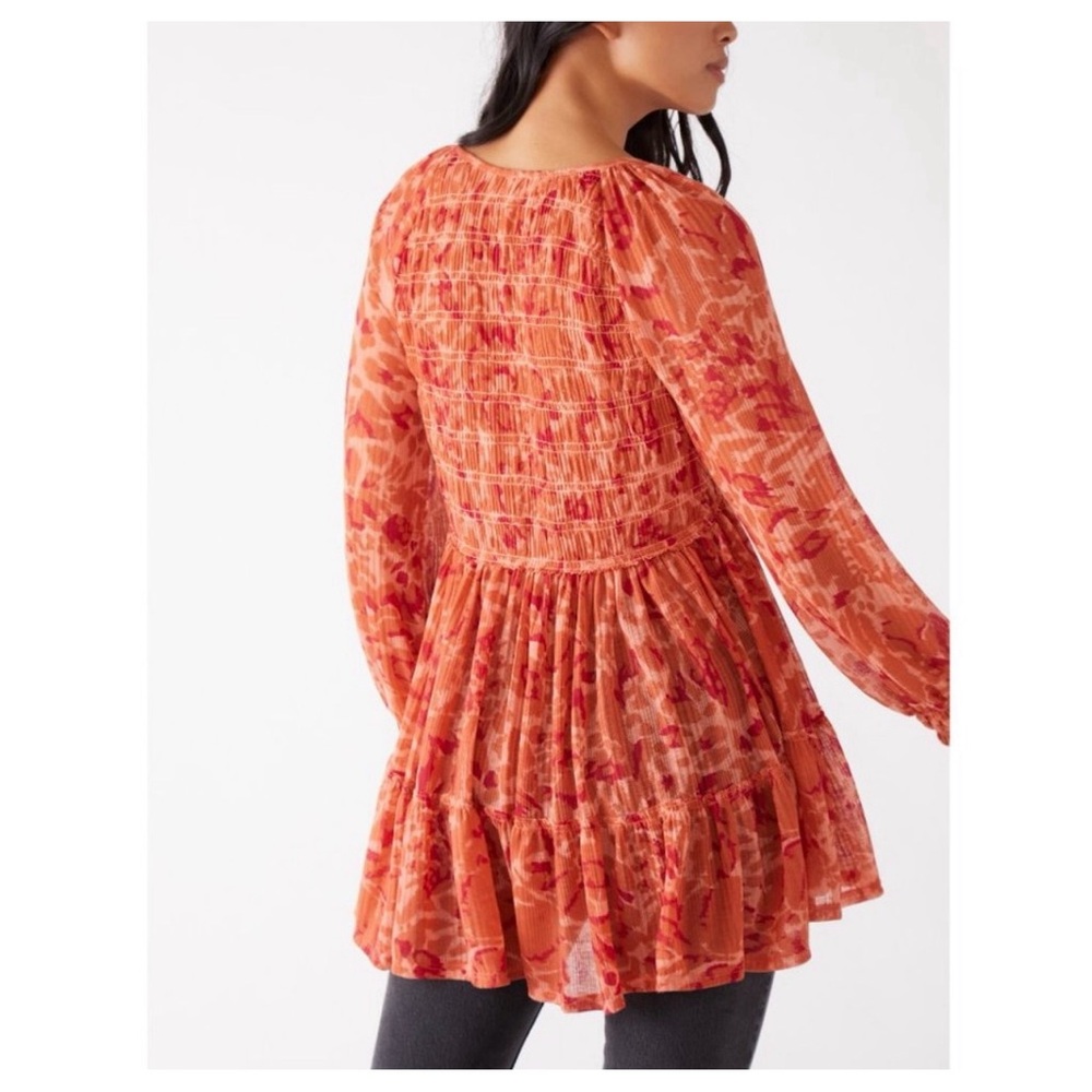 Free People Dark Romance Tunic in Merlot NWT SZ S - Picture 5 of 14